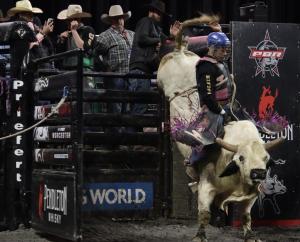 The PBR Pendleton Whisky Velocity Tour (Beatbox PBR Worcester) at the DCU Center in Worcester, Massachusetts February 22, 2025.