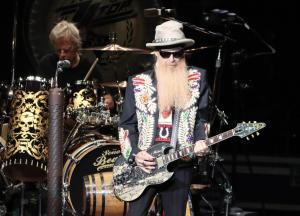 ZZ Top at the Xfinity Center in Mansfield, MA on August 17, 2024.