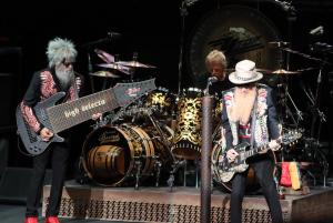 ZZ Top at the Xfinity Center in Mansfield, MA on August 17, 2024.