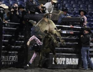 The PBR Pendleton Whisky Velocity Tour (Beatbox PBR Worcester) at the DCU Center in Worcester, Massachusetts February 22, 2025.