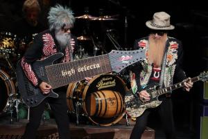 ZZ Top at the Xfinity Center in Mansfield, MA on August 17, 2024.