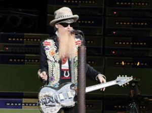 ZZ Top at the Xfinity Center in Mansfield, MA on August 17, 2024.