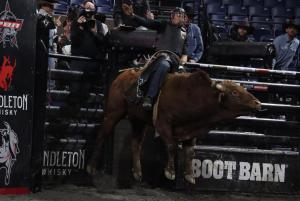 The PBR Pendleton Whisky Velocity Tour (Beatbox PBR Worcester) at the DCU Center in Worcester, Massachusetts February 22, 2025.
