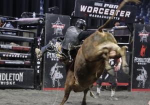 The PBR Pendleton Whisky Velocity Tour (Beatbox PBR Worcester) at the DCU Center in Worcester, Massachusetts February 22, 2025.