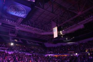 The PBR Pendleton Whisky Velocity Tour (Beatbox PBR Worcester) at the DCU Center in Worcester, Massachusetts February 23, 2025.