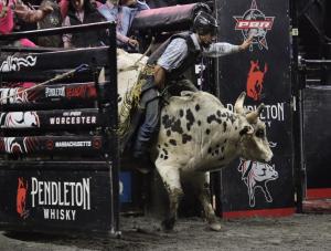 The PBR Pendleton Whisky Velocity Tour (Beatbox PBR Worcester) at the DCU Center in Worcester, Massachusetts February 23, 2025.