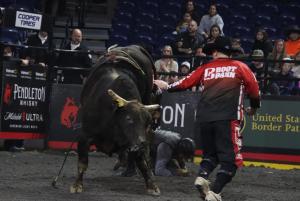 The PBR Pendleton Whisky Velocity Tour (Beatbox PBR Worcester) at the DCU Center in Worcester, Massachusetts February 23, 2025.
