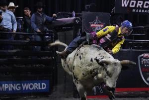 The PBR Pendleton Whisky Velocity Tour (Beatbox PBR Worcester) at the DCU Center in Worcester, Massachusetts February 23, 2025.