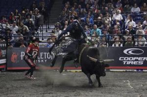 PBR Pendleton Whisky Velocity Tour at the DCU Center in Worcester, MA on February 24-25, 2024.