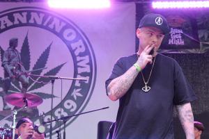 Paul Wall and Baby Bash at the 2017 Boston Freedom Rally