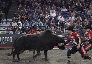PBR Pendleton Whisky Velocity Tour at the DCU Center in Worcester, MA on February 24-25, 2024.