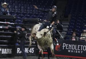 The PBR Pendleton Whisky Velocity Tour (Beatbox PBR Worcester) at the DCU Center in Worcester, Massachusetts February 23, 2025.