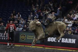 The PBR Pendleton Whisky Velocity Tour (Beatbox PBR Worcester) at the DCU Center in Worcester, Massachusetts February 23, 2025.