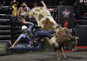 The PBR Pendleton Whisky Velocity Tour (Beatbox PBR Worcester) at the DCU Center in Worcester, Massachusetts February 23, 2025.