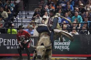 PBR Pendleton Whisky Velocity Tour at the DCU Center in Worcester, MA on February 24-25, 2024.