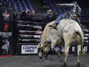 The PBR Pendleton Whisky Velocity Tour (Beatbox PBR Worcester) at the DCU Center in Worcester, Massachusetts February 23, 2025.