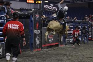 PBR Pendleton Whisky Velocity Tour at the DCU Center in Worcester, MA on February 24-25, 2024.