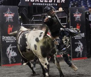 The PBR Pendleton Whisky Velocity Tour (Beatbox PBR Worcester) at the DCU Center in Worcester, Massachusetts February 23, 2025.