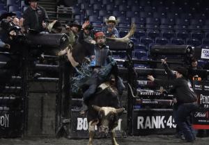 The PBR Pendleton Whisky Velocity Tour (Beatbox PBR Worcester) at the DCU Center in Worcester, Massachusetts February 23, 2025.