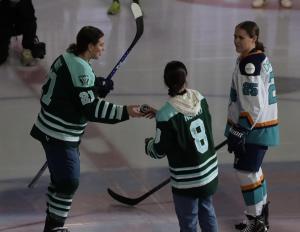 The Boston Fleet vs the New York Sirens at the Tsongas Center on 3/5/2025