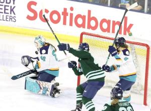 The Boston Fleet vs the New York Sirens at the Tsongas Center on 3/5/2025