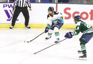 The Boston Fleet vs the New York Sirens at the Tsongas Center on 3/5/2025