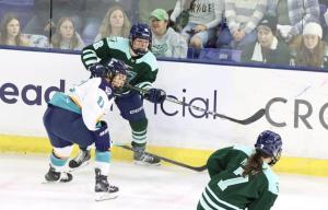 The Boston Fleet vs the New York Sirens at the Tsongas Center on 3/5/2025