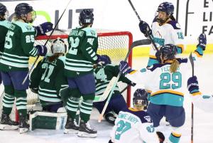 The Boston Fleet vs the New York Sirens at the Tsongas Center on 3/5/2025
