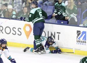 The Boston Fleet vs the New York Sirens at the Tsongas Center on 3/5/2025