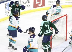 The Boston Fleet vs the New York Sirens at the Tsongas Center on 3/5/2025