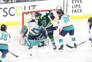 The Boston Fleet vs the New York Sirens at the Tsongas Center on 3/5/2025