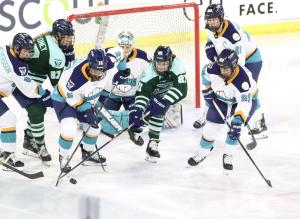 The Boston Fleet vs the New York Sirens at the Tsongas Center on 3/5/2025