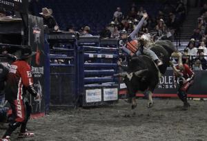 PBR Pendleton Whisky Velocity Tour at the DCU Center in Worcester, MA on February 24-25, 2024.