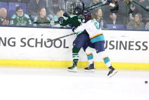 The Boston Fleet vs the New York Sirens at the Tsongas Center on 3/5/2025