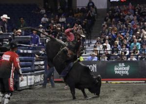 PBR Pendleton Whisky Velocity Tour at the DCU Center in Worcester, MA on February 24-25, 2024.
