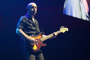 The Menzingers at the Mohegan Sun Arena in Uncasville, CT on March 13, 2025.