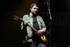 The Menzingers at the Mohegan Sun Arena in Uncasville, CT on March 13, 2025.