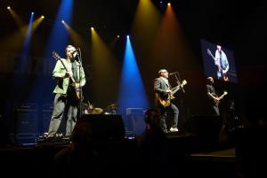 The Menzingers at the Mohegan Sun Arena in Uncasville, CT on March 13, 2025.
