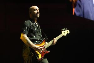 The Menzingers at the Mohegan Sun Arena in Uncasville, CT on March 13, 2025.
