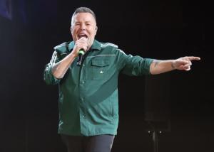Dropkick Murphys at the Mohegan Sun Arena in Uncasville, CT on March 13, 2025.