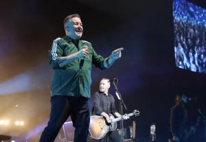 Dropkick Murphys at the Mohegan Sun Arena in Uncasville, CT on March 13, 2025.