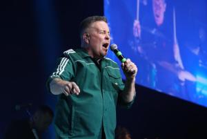 Dropkick Murphys at the Mohegan Sun Arena in Uncasville, CT on March 13, 2025.