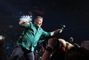 Dropkick Murphys at the Mohegan Sun Arena in Uncasville, CT on March 13, 2025.