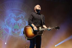 Dropkick Murphys at the Mohegan Sun Arena in Uncasville, CT on March 13, 2025.
