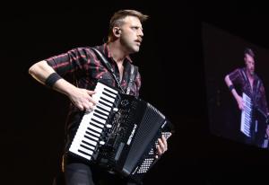 Dropkick Murphys at the Mohegan Sun Arena in Uncasville, CT on March 13, 2025.