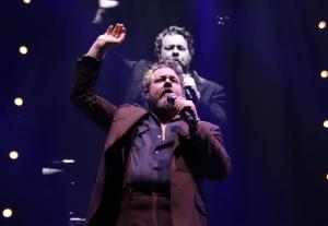 Nathaniel Rateliff & The Night Sweats at the Mohegan Sun Arena in Uncasville, CT on March 23, 2025.