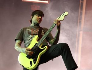 Pierce the Veil at Xfinity Center in Mansfield, MA on May 30, 2025.