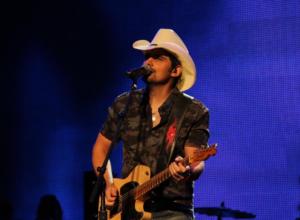 Brad Paisley on his Brad Paisley World Tour at Xfinity Center in Mansfield, MA