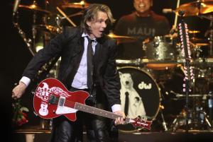 Rick Springfield at the Mohegan Sun Arena in Uncasville, Connecticut on May 19, 2024.