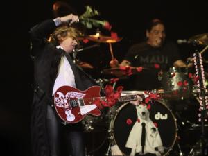 Rick Springfield at the Mohegan Sun Arena in Uncasville, Connecticut on May 19, 2024.
